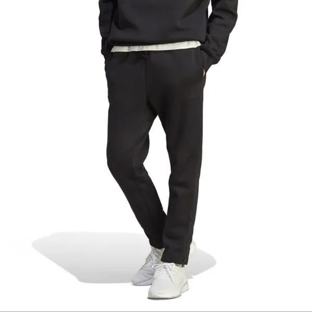 Adidas Mens ALL SZN Black Jogger Pants NWT
Zipper ankle
